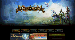 Desktop Screenshot of dragonheartonline.com